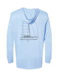 526 Long Sleeve Hooded Performance Shirt