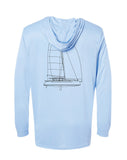 526 Long Sleeve Hooded Performance Shirt