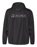 Lightweight Windbreaker Full-Zip Jacket