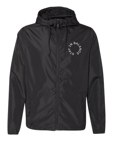 Lightweight Windbreaker Full-Zip Jacket