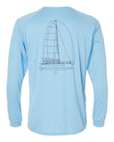 Youth 442 Long Sleeve Performance Shirt